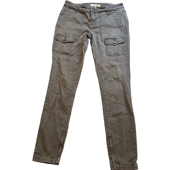 JOIE Women's So Real Skinny Cargo Stretch Zip Ankle Pant Size 28 - Picture 1 of 9